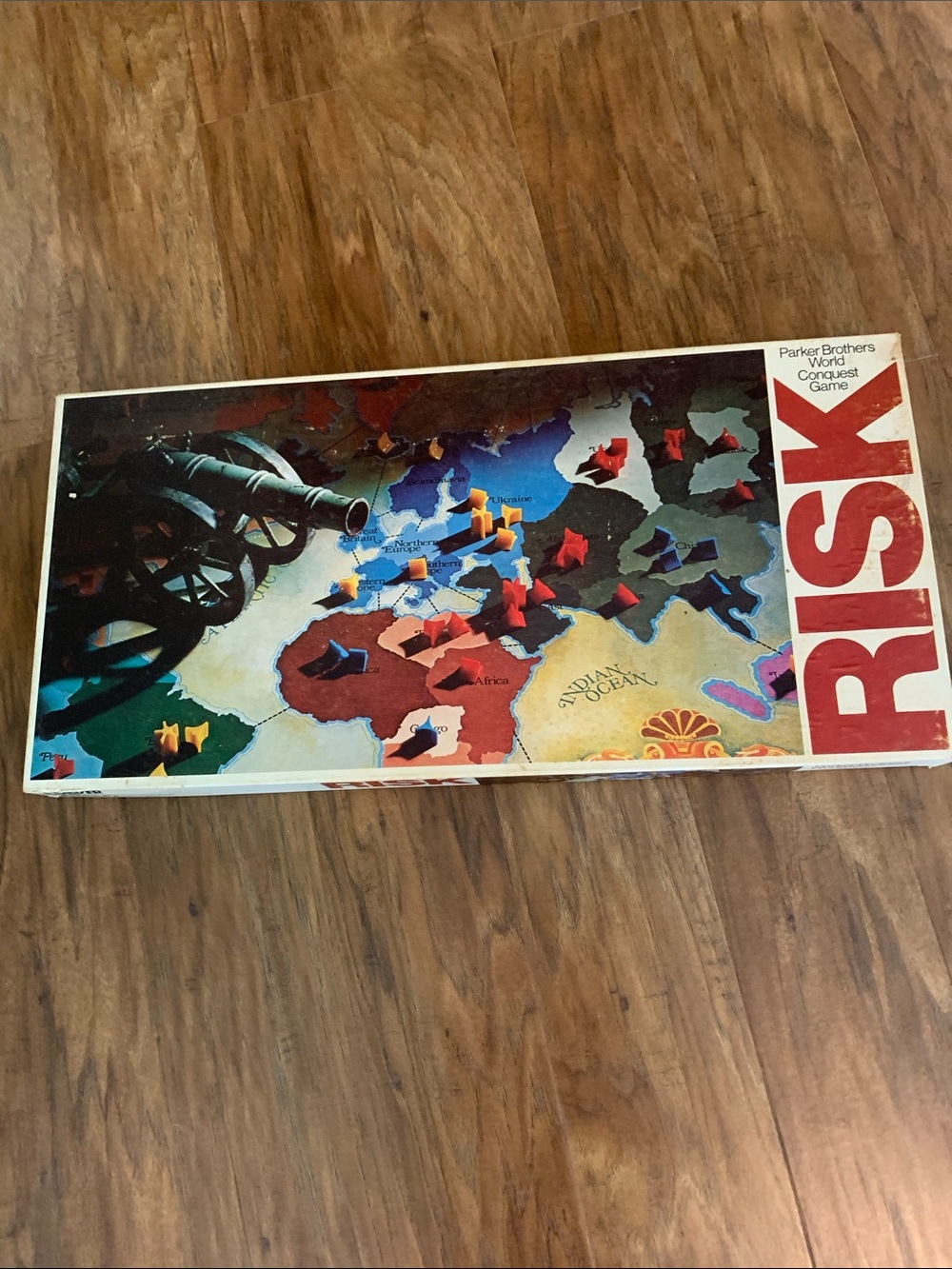 Risk Classic Strategy Board Game - Red Box Edition
